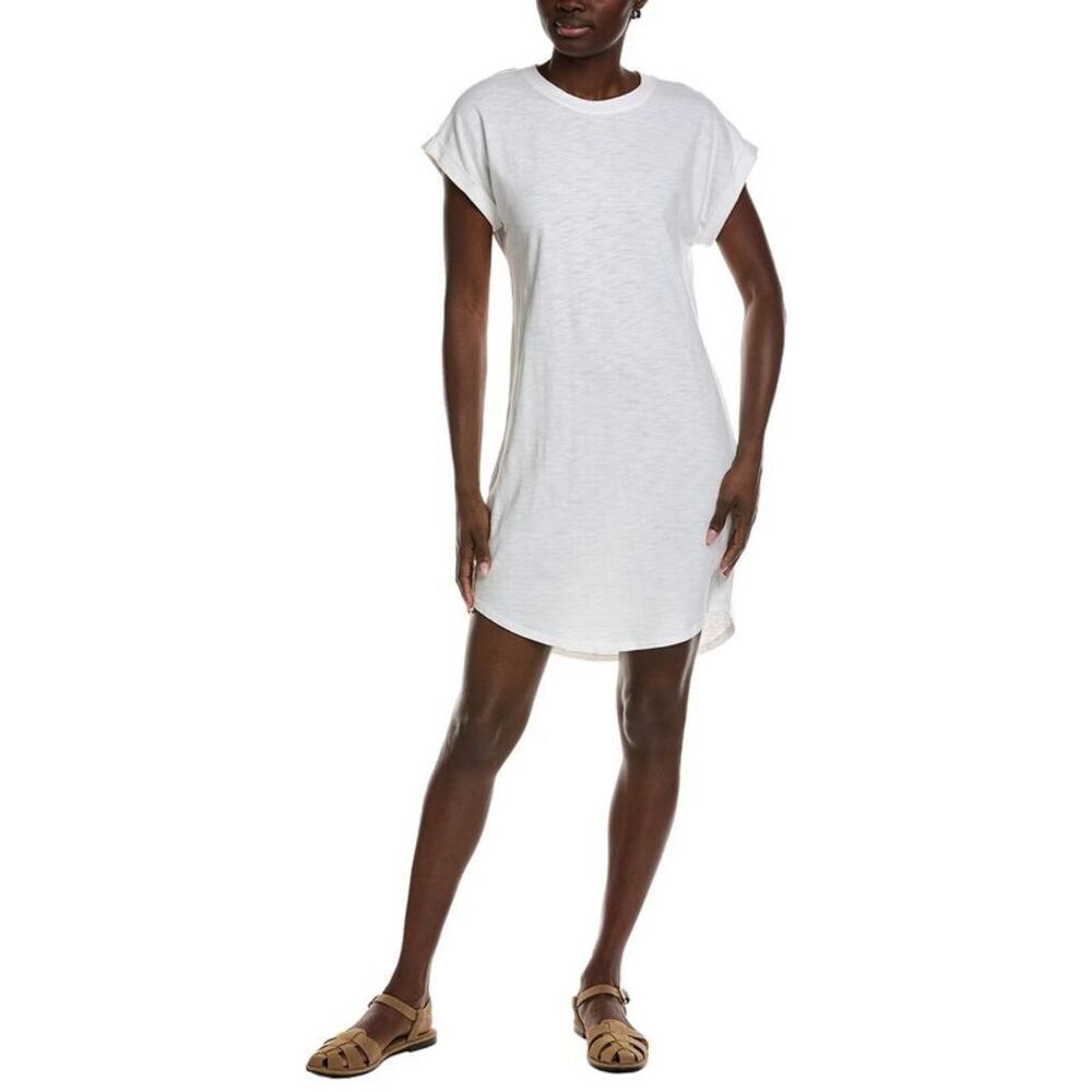 Bella Dahl Womens  Roll Sleeve T-Shirt Dress